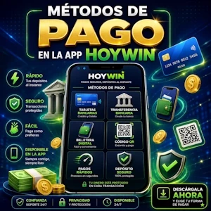 Métodos de Pago en la App Hoywin